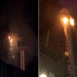 (VIDEO) Centro Direzionale in fiamme, il video dell’incendio al grattacielo G1