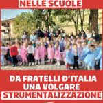 Pd: «La destra usa la scuola per fare propaganda elettorale»